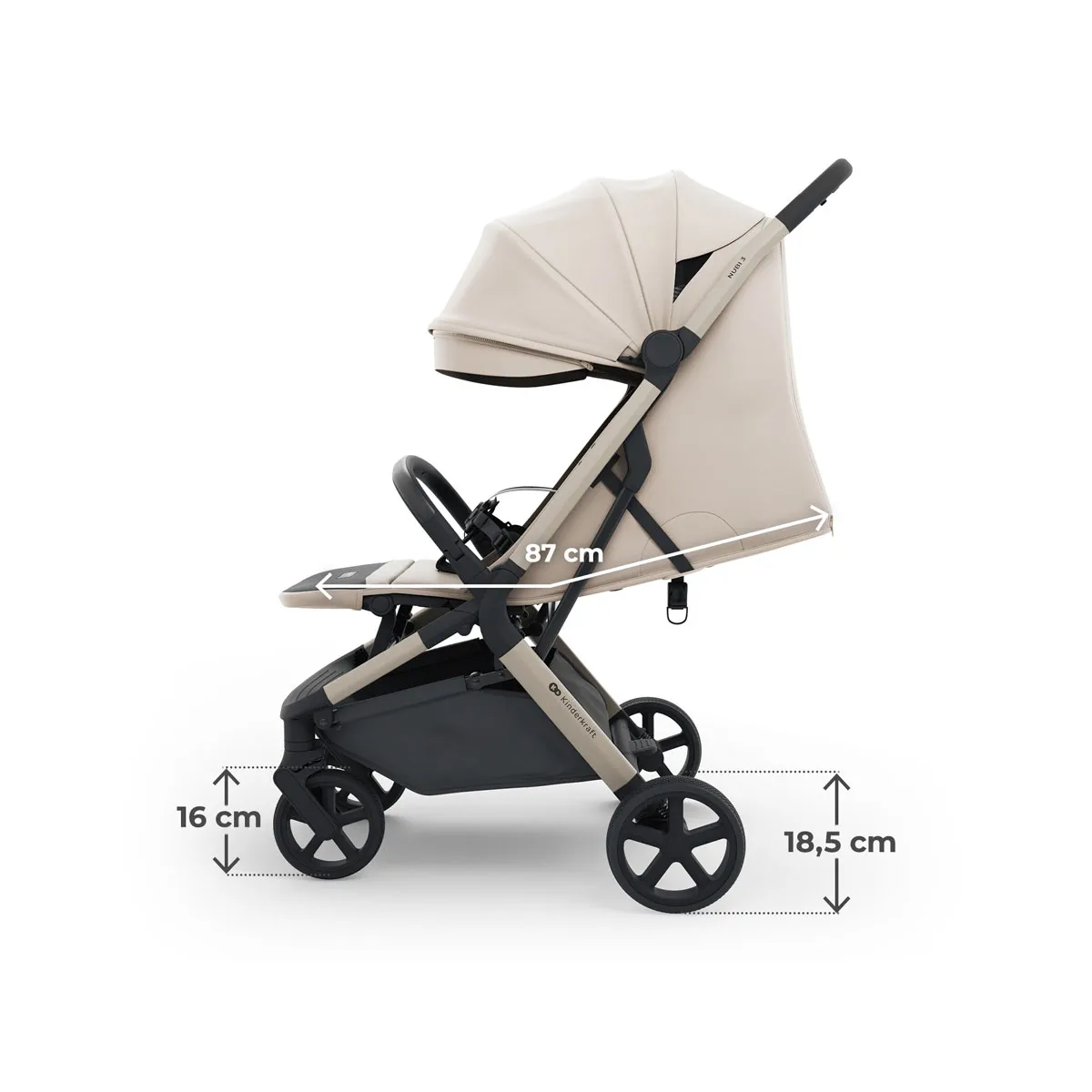 Kinderkraft-cadireta de passeig NUBI 3 - Imatge 2